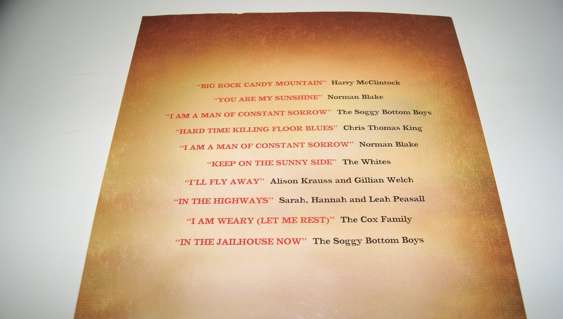 O Brother, Where Art Thou?,New