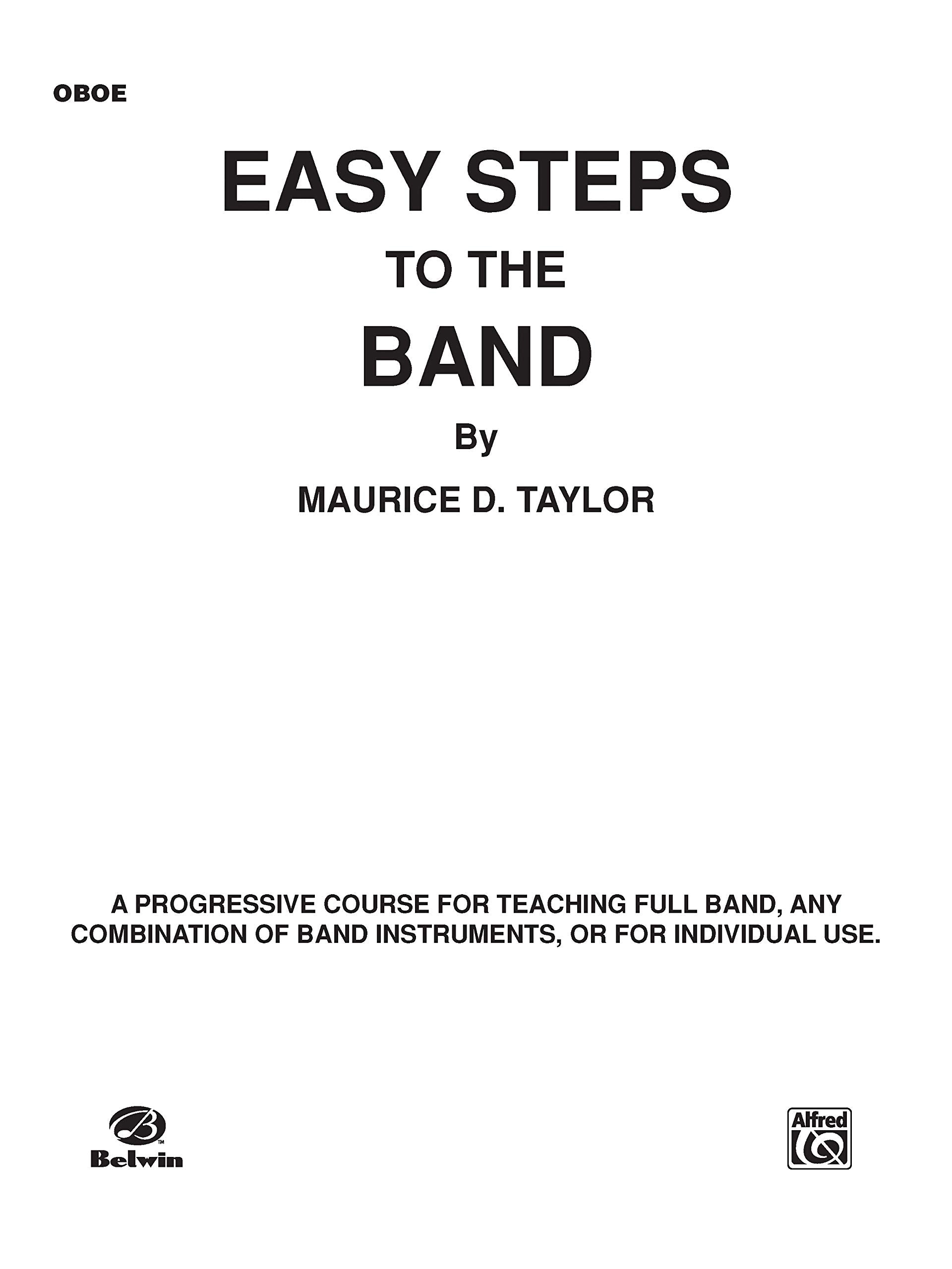 Easy Steps to the Band Oboe,Used