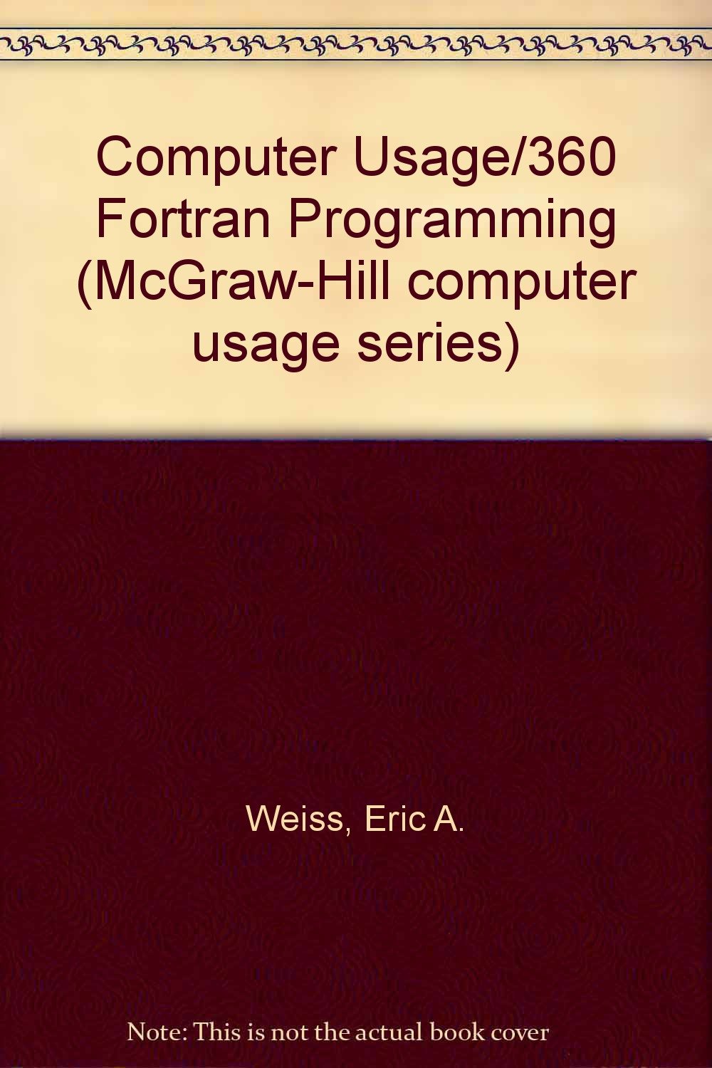 Computer Usage: 360 Fortran Programming.,Used