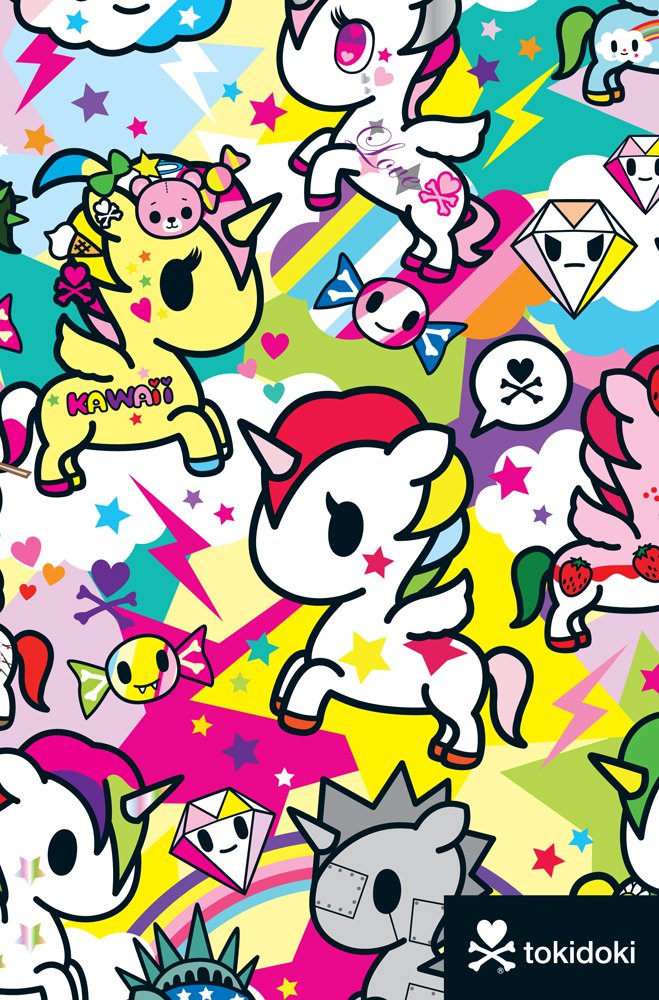 tokidoki Unicorno Flexi Journal,Used