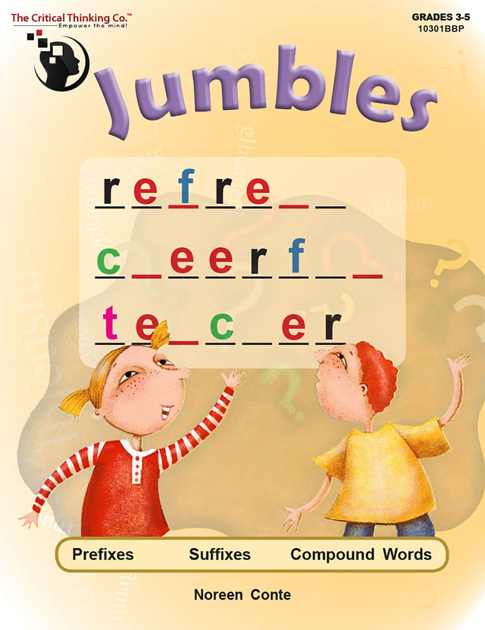 Jumbles: Prefixes, Suffixes, Compound Words, Grades 35,Used