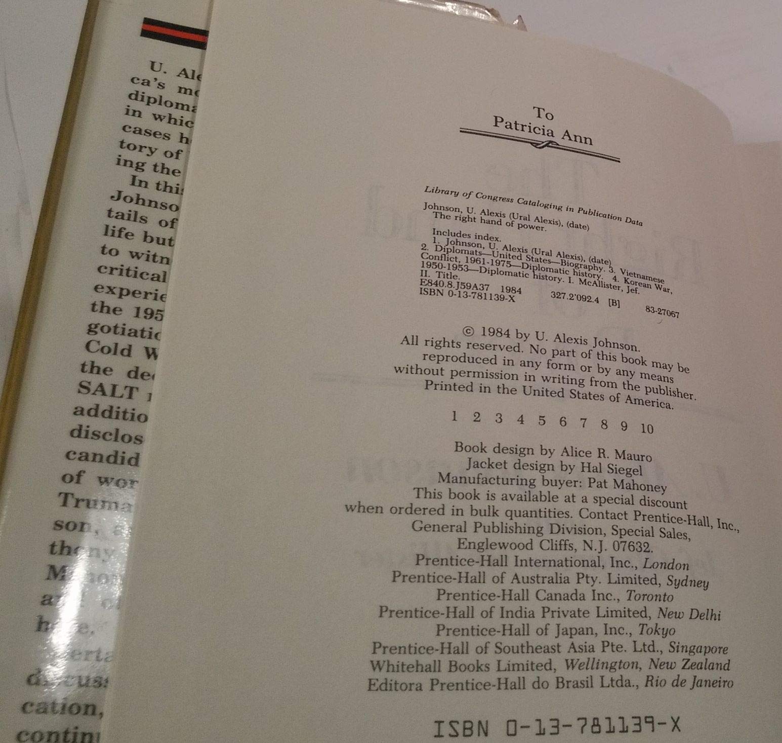 The right hand of power,Used