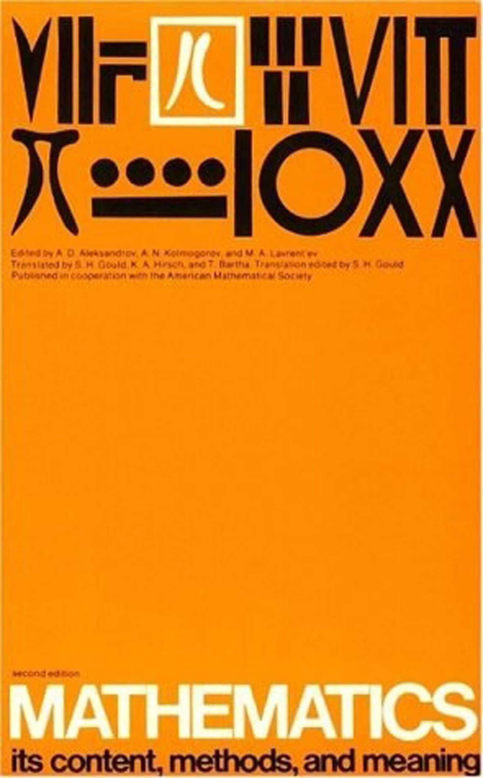 Mathematics, Volume 2 (Mit Press)