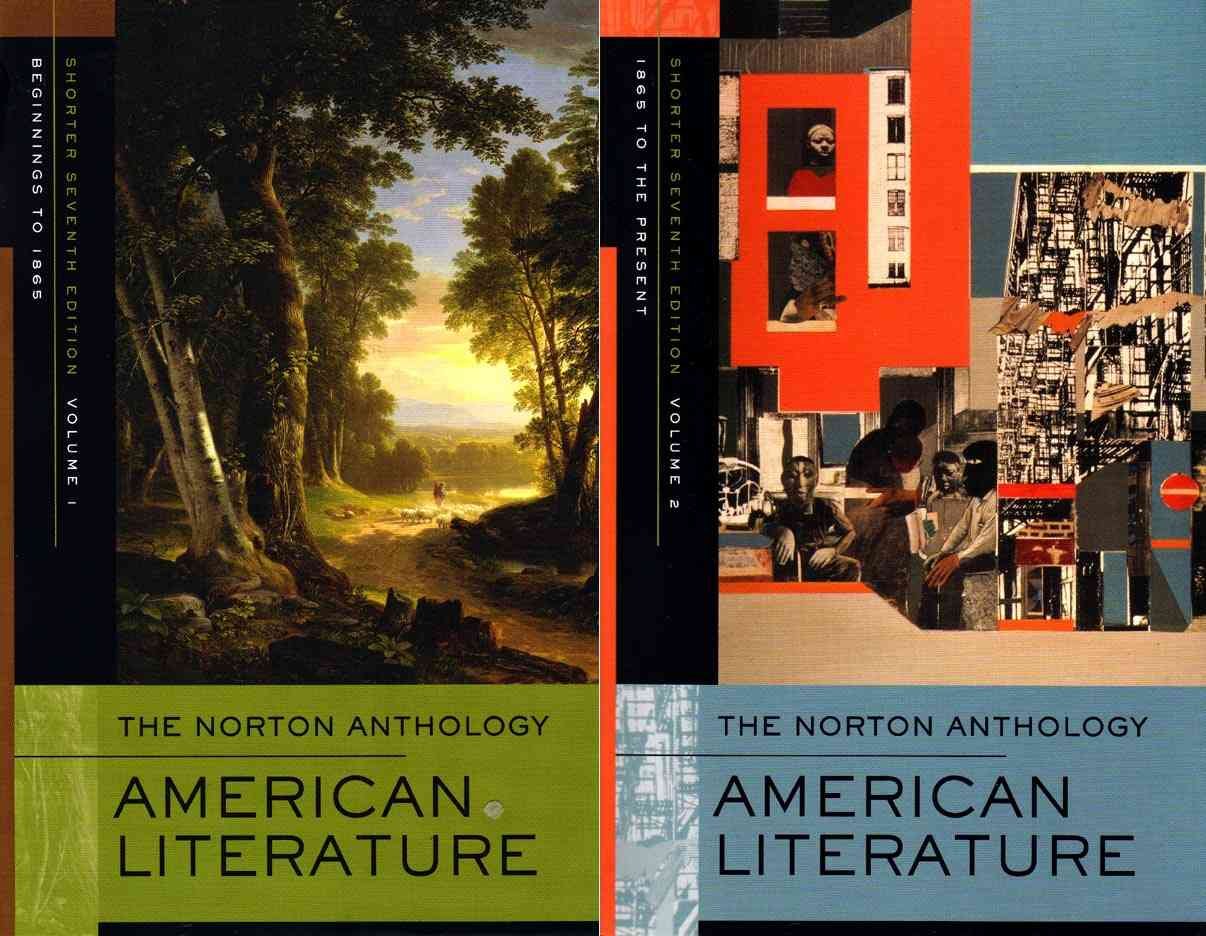The Norton Anthology of American Literature,Used