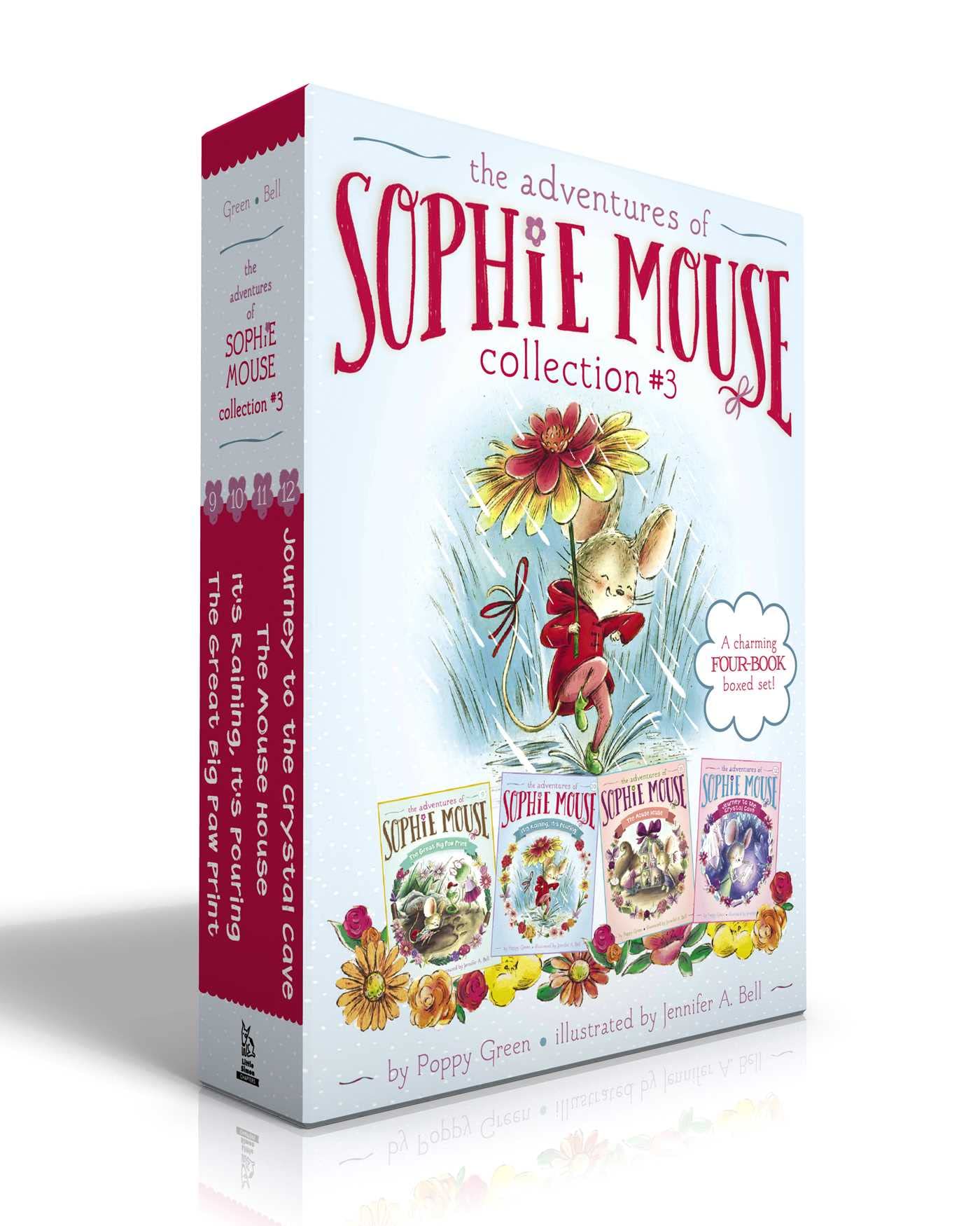 The Adventures Of Sophie Mouse Collection #3 (Boxed Set): The Great Big Paw Print; It'S Raining, It'S Pouring; The Mouse House; ,Used