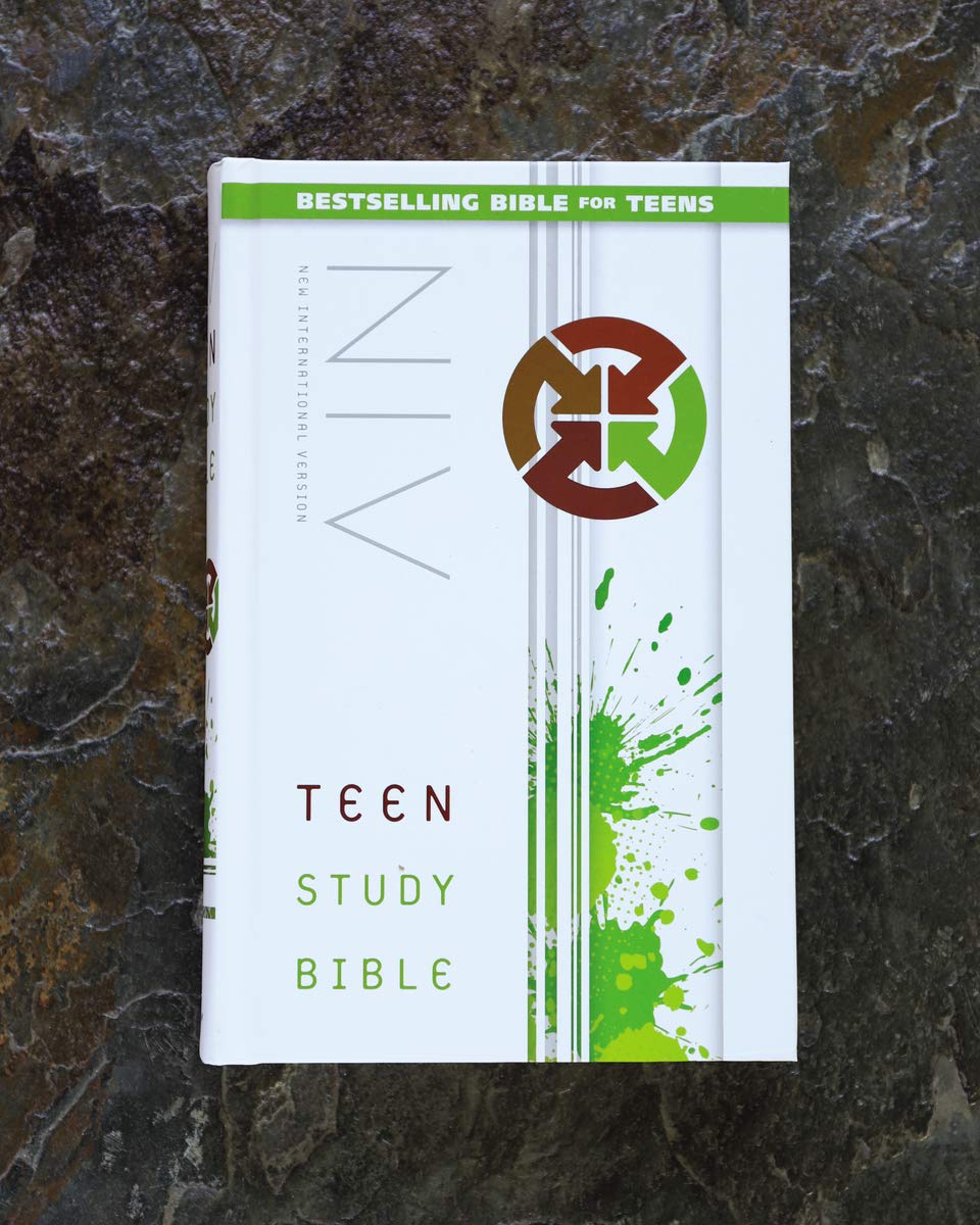 NIV, Teen Study Bible, Hardcover,Used