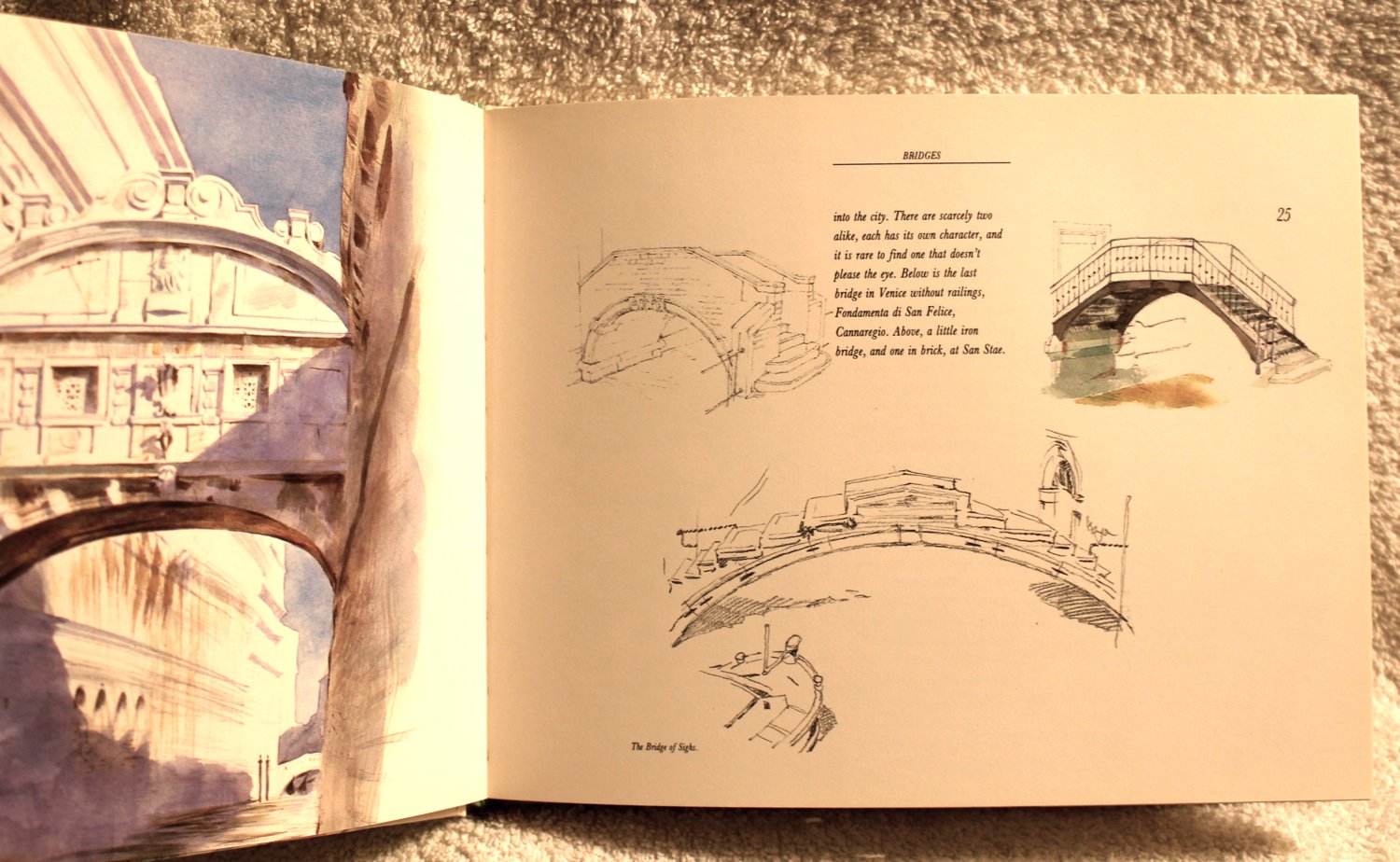 Venice Sketchbook,Used