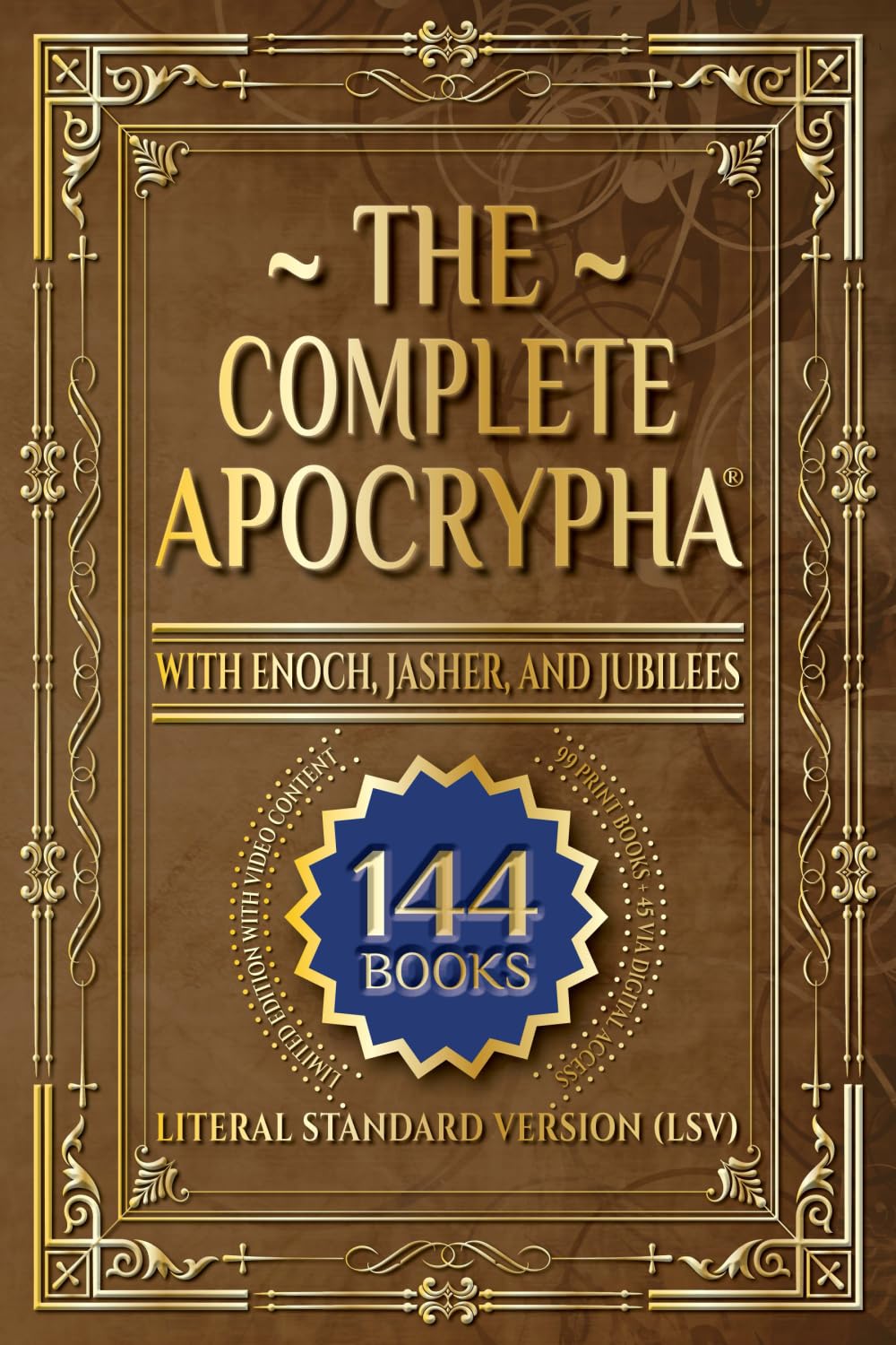 The Complete Apocrypha: 2018 Edition With Enoch, Jasher, And Jubilees,New