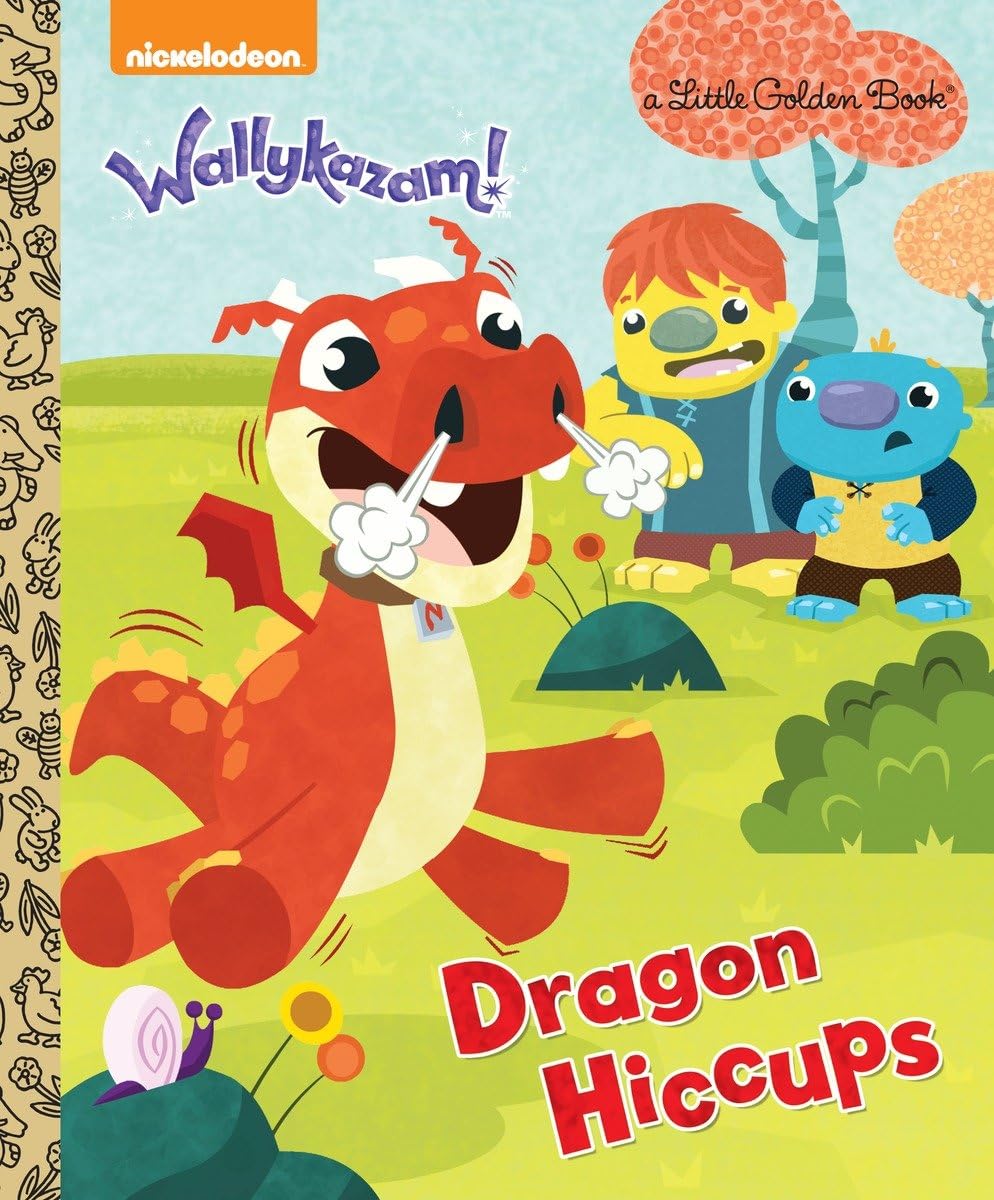 Dragon Hiccups (Wallykazam!) (Little Golden Book),Used