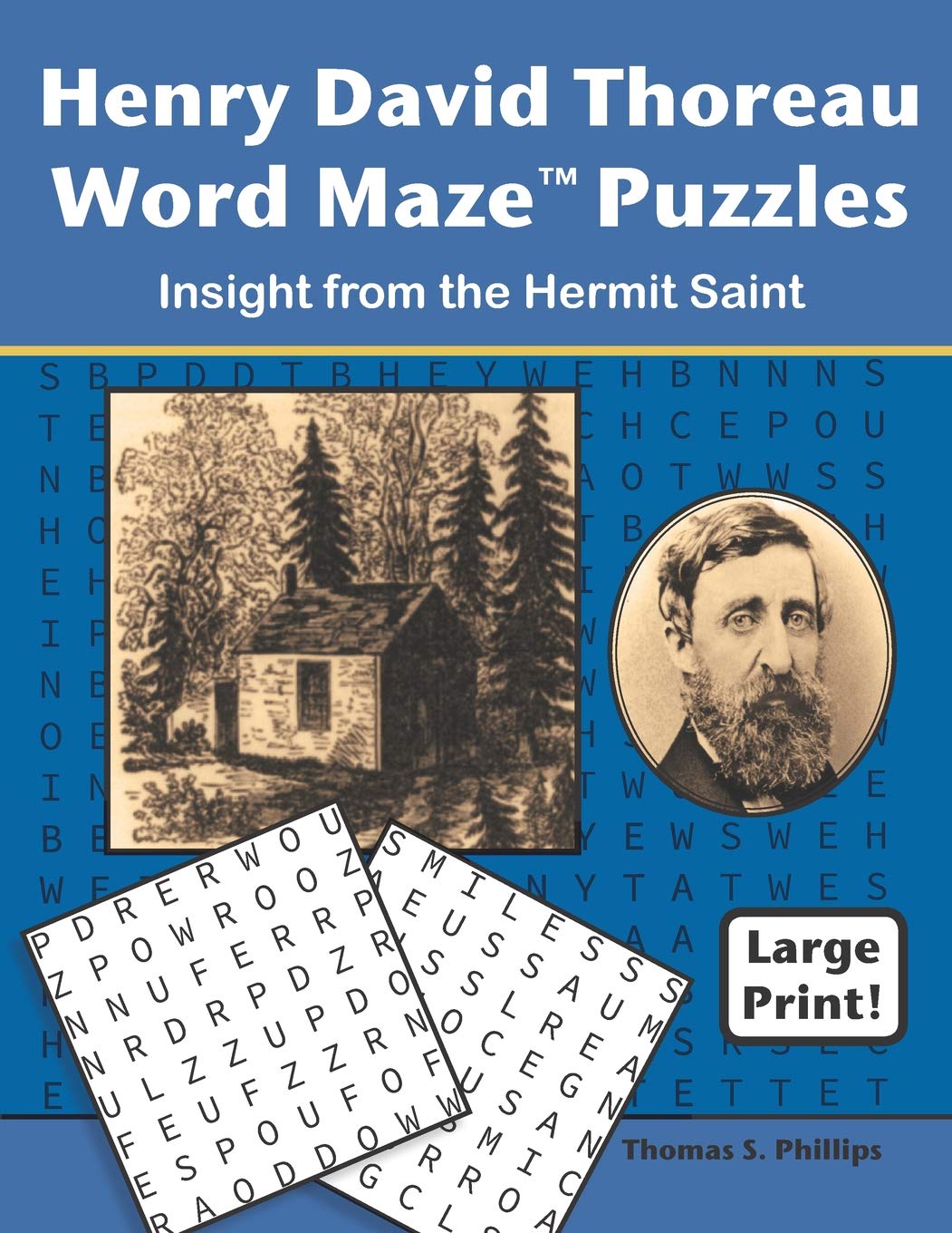 Henry David Thoreau Word Maze Puzzles: Insight from the Hermit Saint (Word Maze Puzzle Book),Used