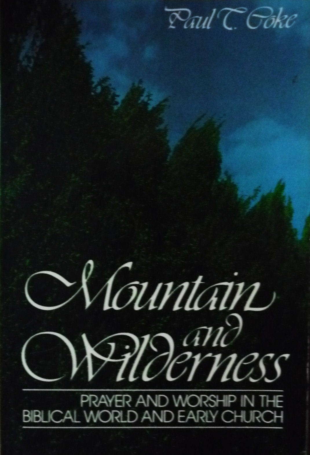Mountain And Wilderness: Prayer And Worship In The Biblical World And Early Church