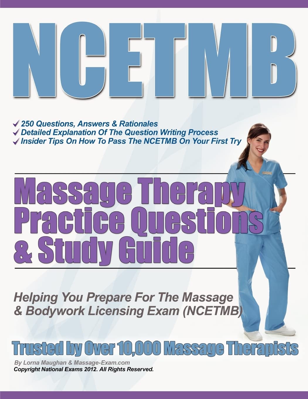 Ncetmb Massage Therapy Practice Questions & Study Guide,Used