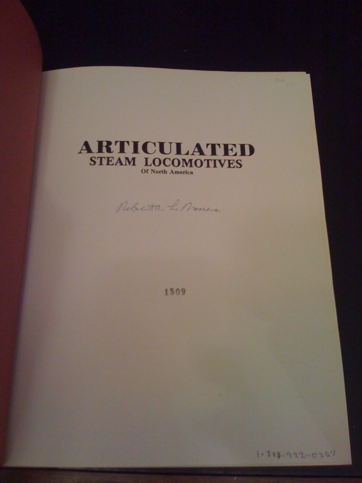 Articulated Steam Locomotives of North America,Used
