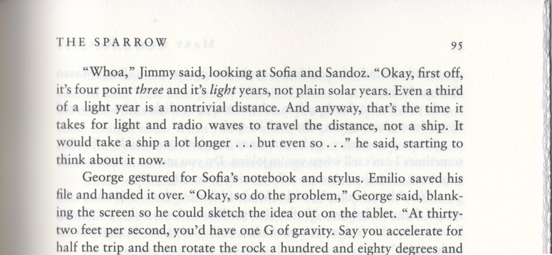 The Sparrow: A Novel,Used