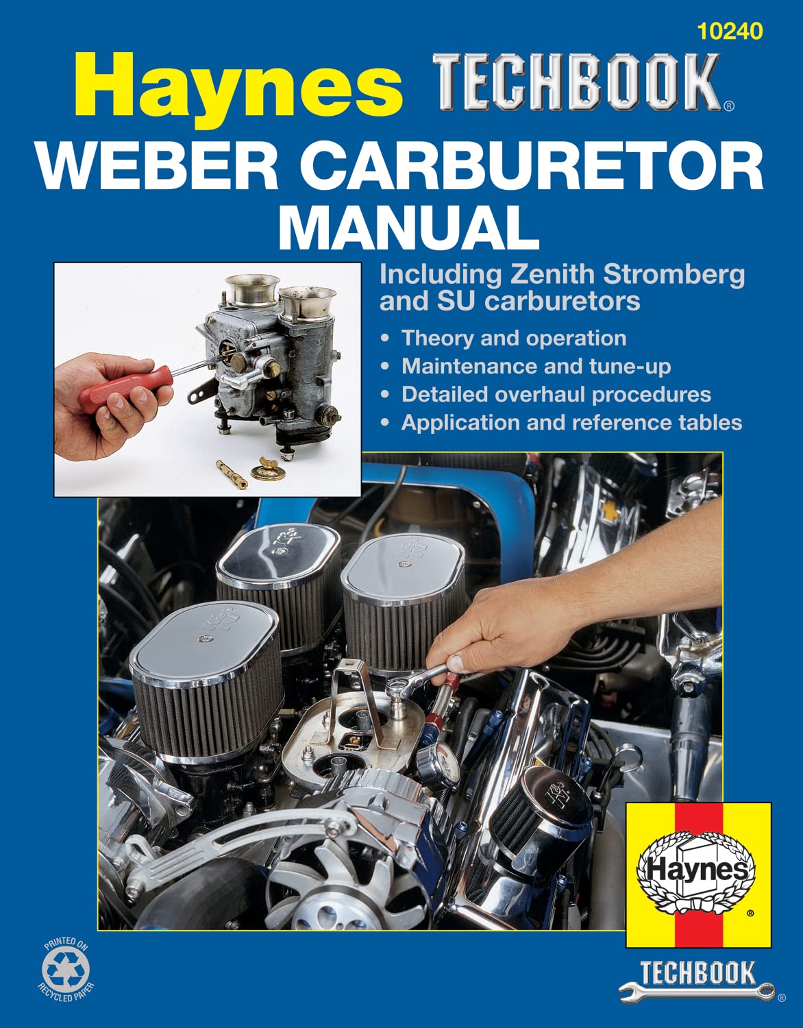 Weber/Zenith Stromberg/SU Carburetor Haynes TECHBOOK (Haynes Manuals),New