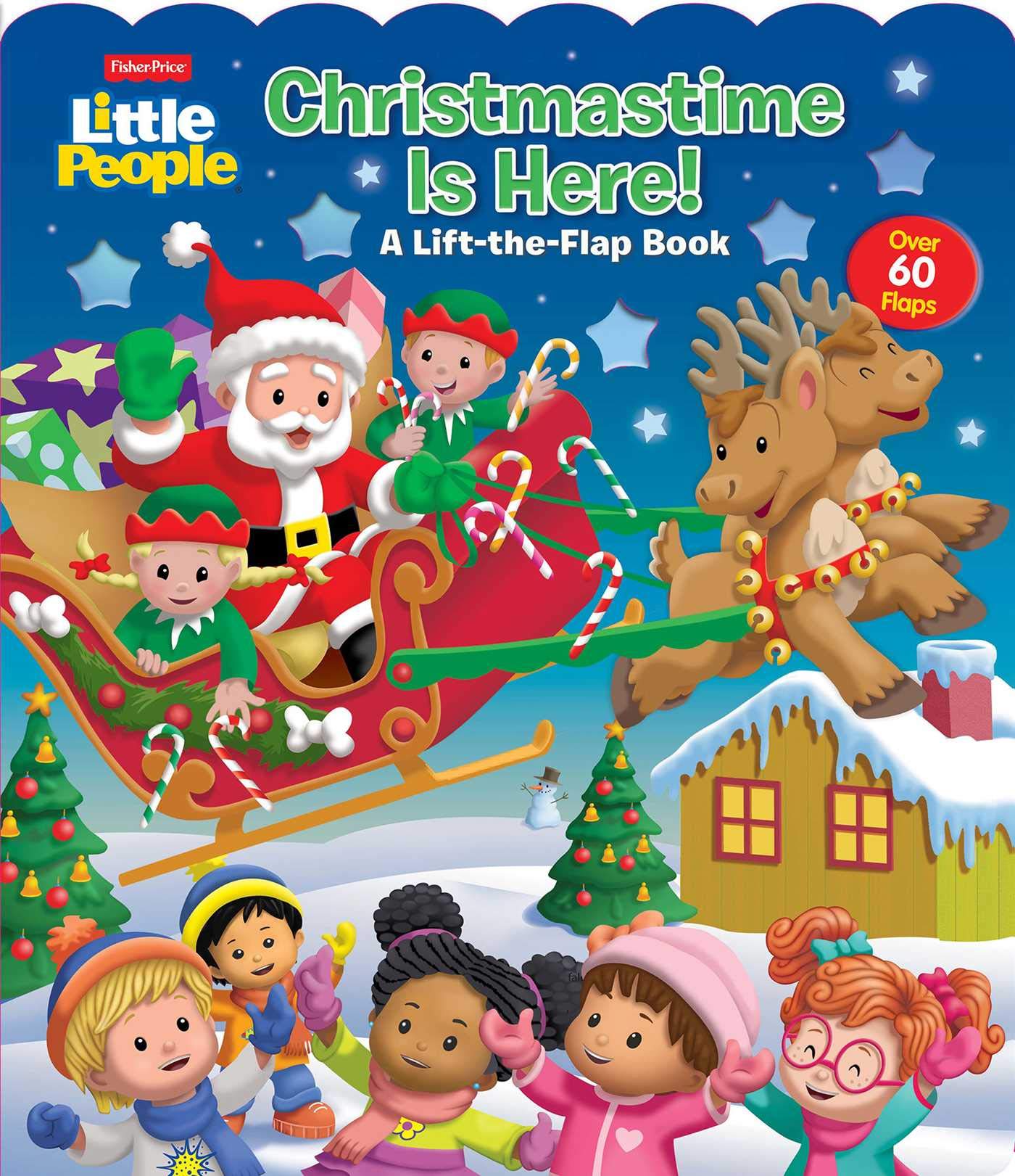 FisherPrice Little People: Christmastime Is Here! (LifttheFlap),Used