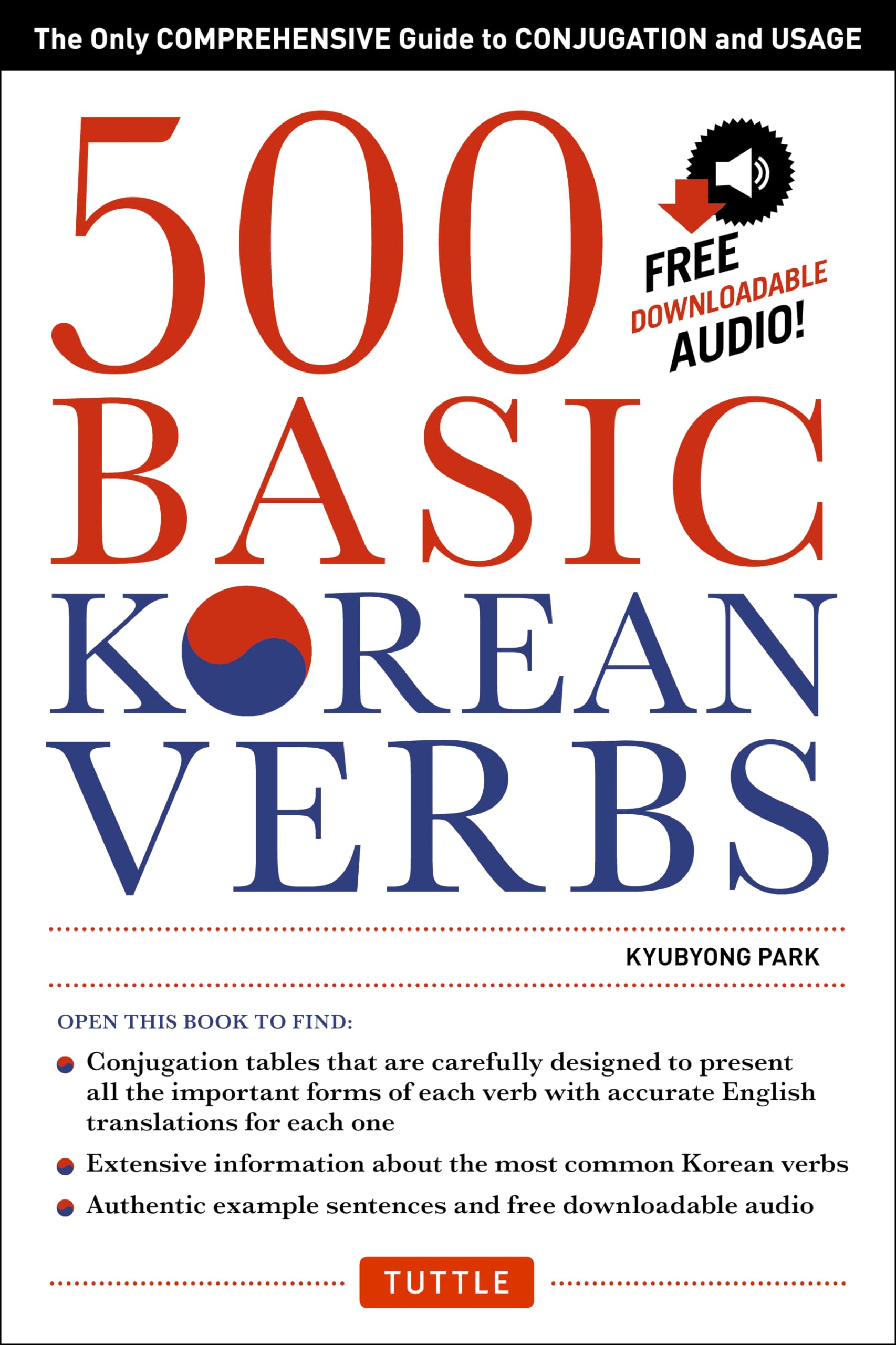 500 Basic Korean Verbs: The Only Comprehensive Guide To Conjugation And Usage (Downloadable Audio Files Included),Used