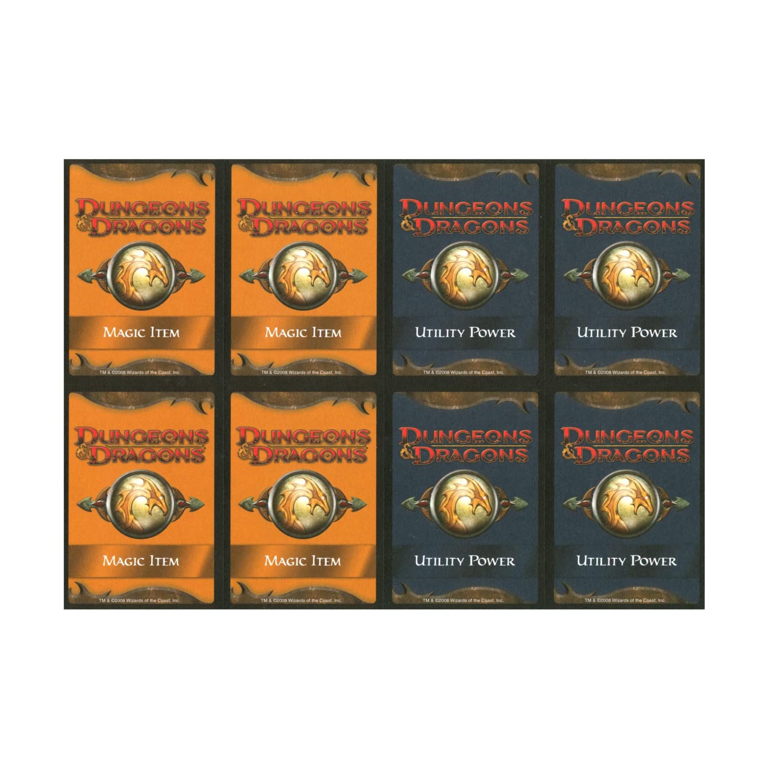Dungeons & Dragons Character Record Sheets: Roleplaying Game Character Sheets, 4th Edition,Used