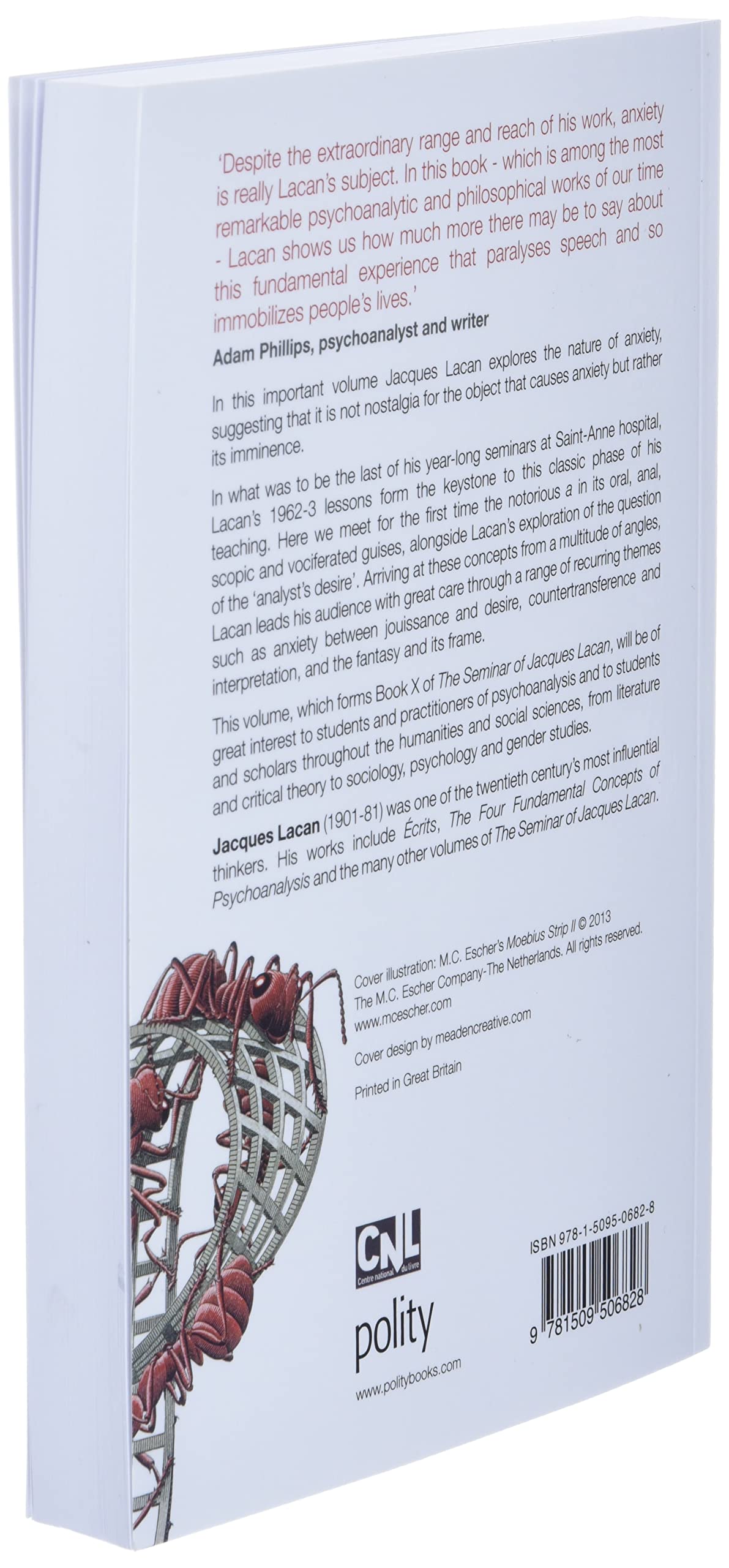 Anxiety: The Seminar of Jacques Lacan, Book X,New