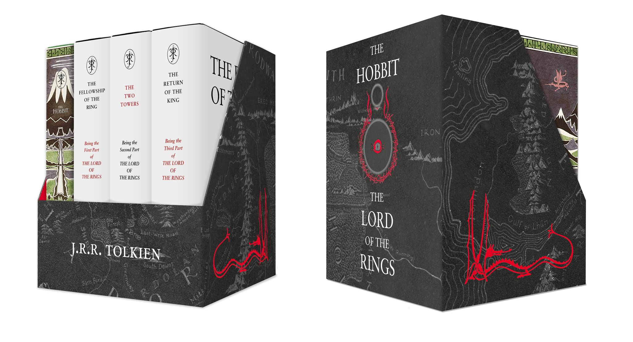 The Hobbit & The Lord Of The Rings Gift Set: A Middleearth Treasury-used