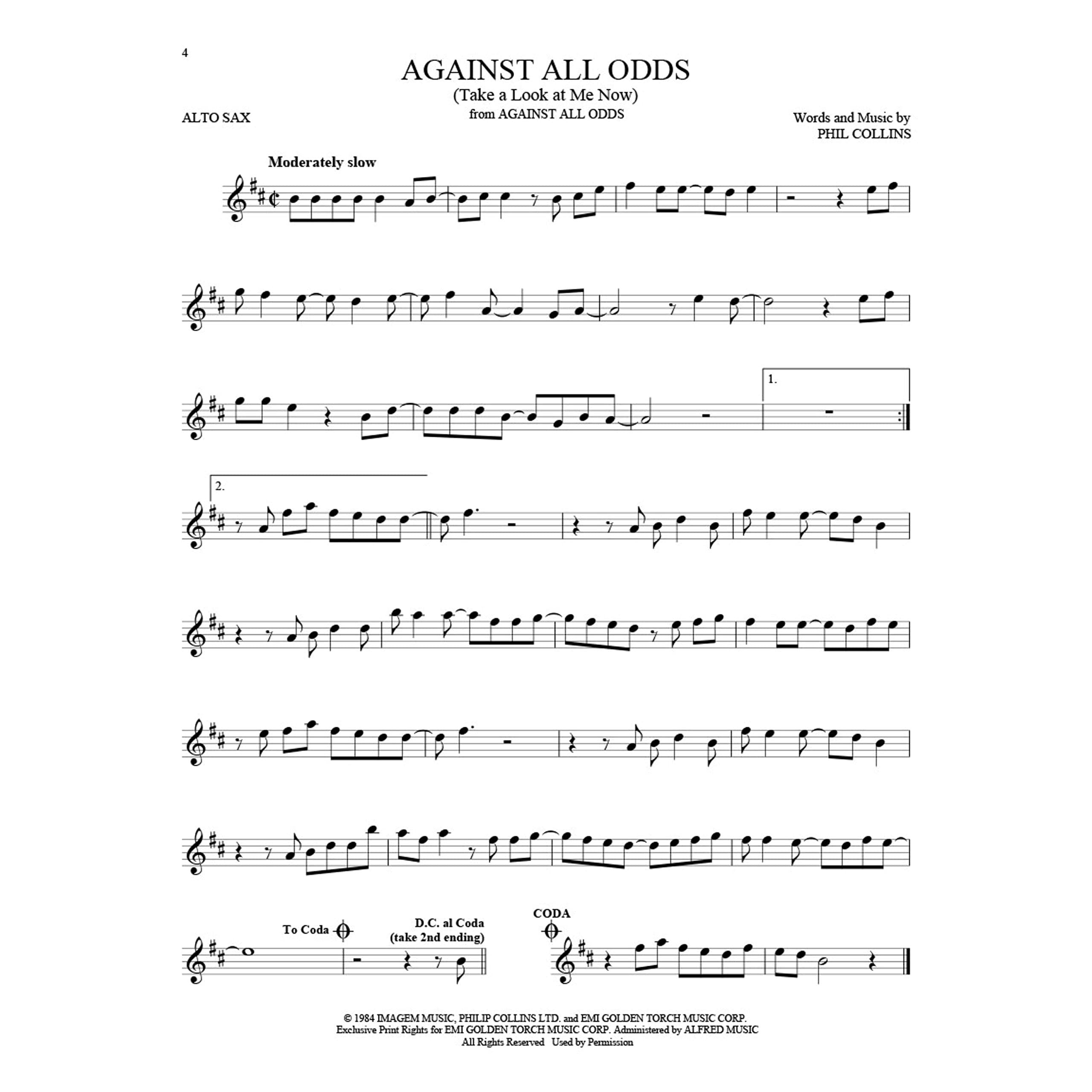 101 Movie Hits For Alto Sax,Used