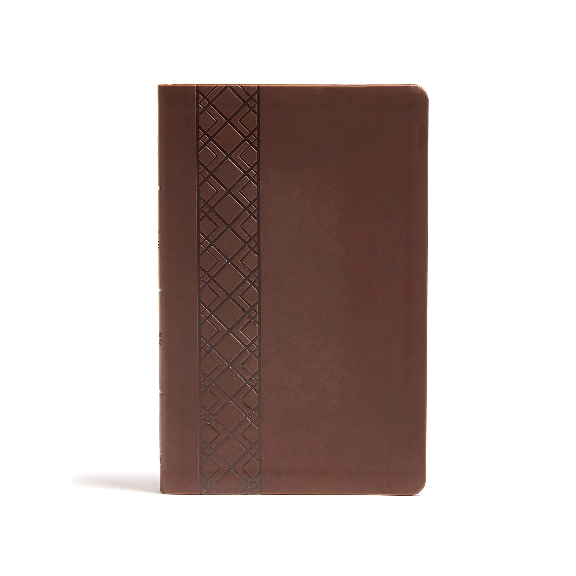 CSB Ultrathin Reference Bible, Value Edition, Brown LeatherTouch,Used