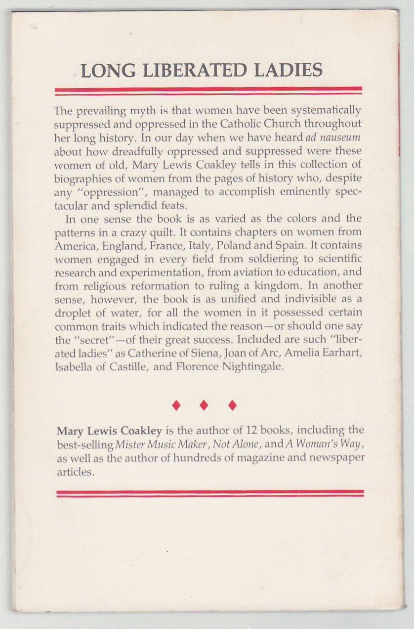 Long Liberated Ladies,Used