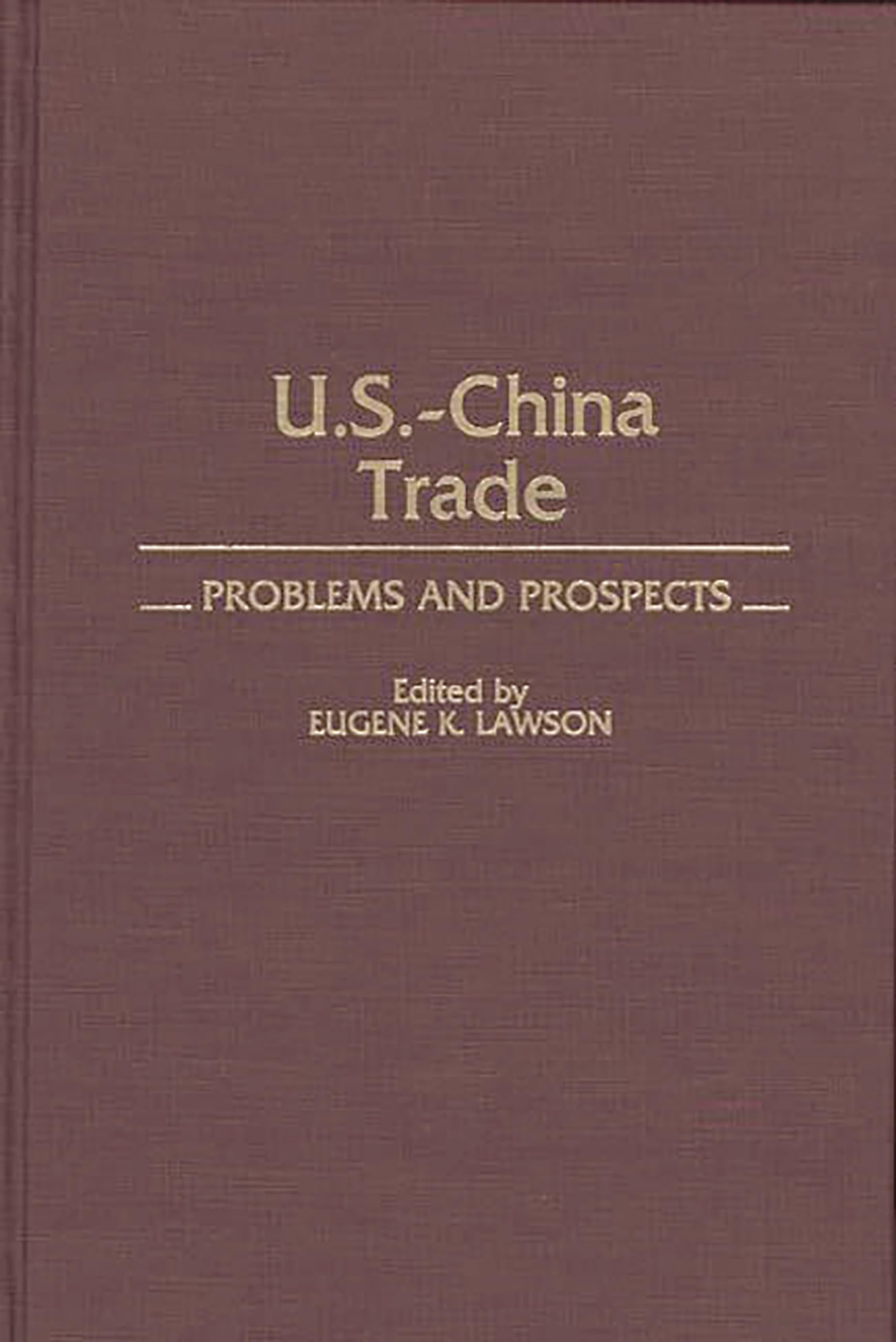 Uschina Trade: Problems And Prospects