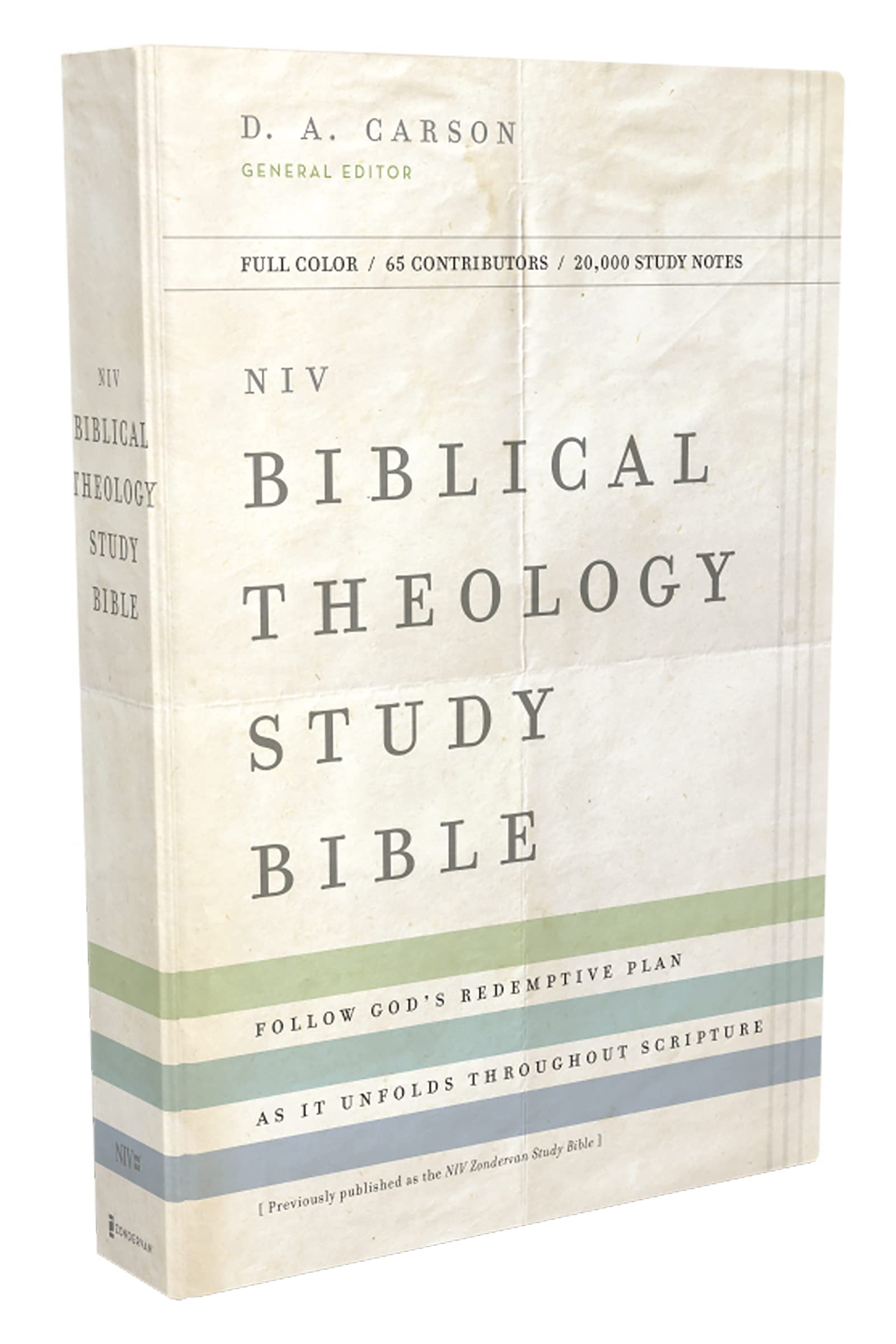 NIV, Biblical Theology Study Bible (Trace the Themes of Scripture), Hardcover, Comfort Print: Follow God?s Redemptive Plan as It,New
