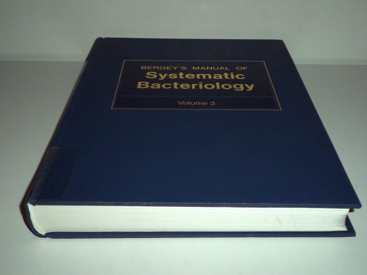 Bergey's Manual of Systematic Bacteriology, Volume 3,Used