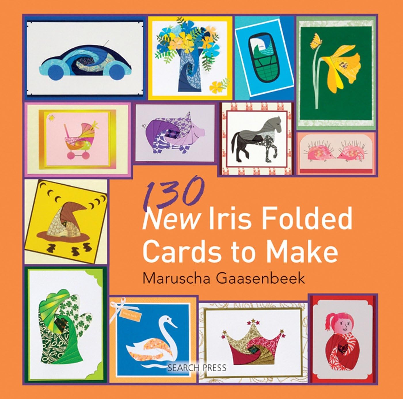 130 New Iris Folded Cards to Make,Used