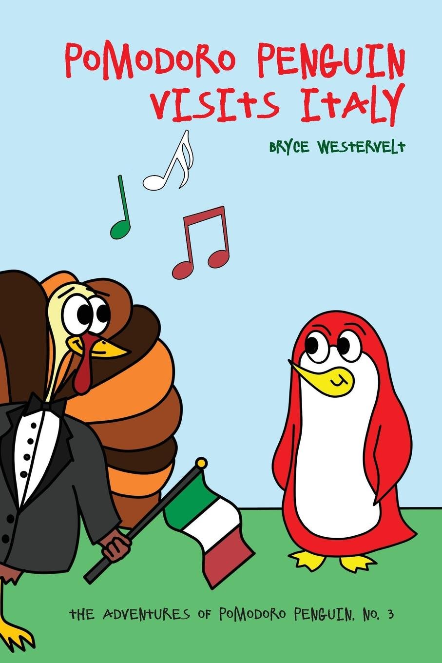 Pomodoro Penguin Visits Italy,Used
