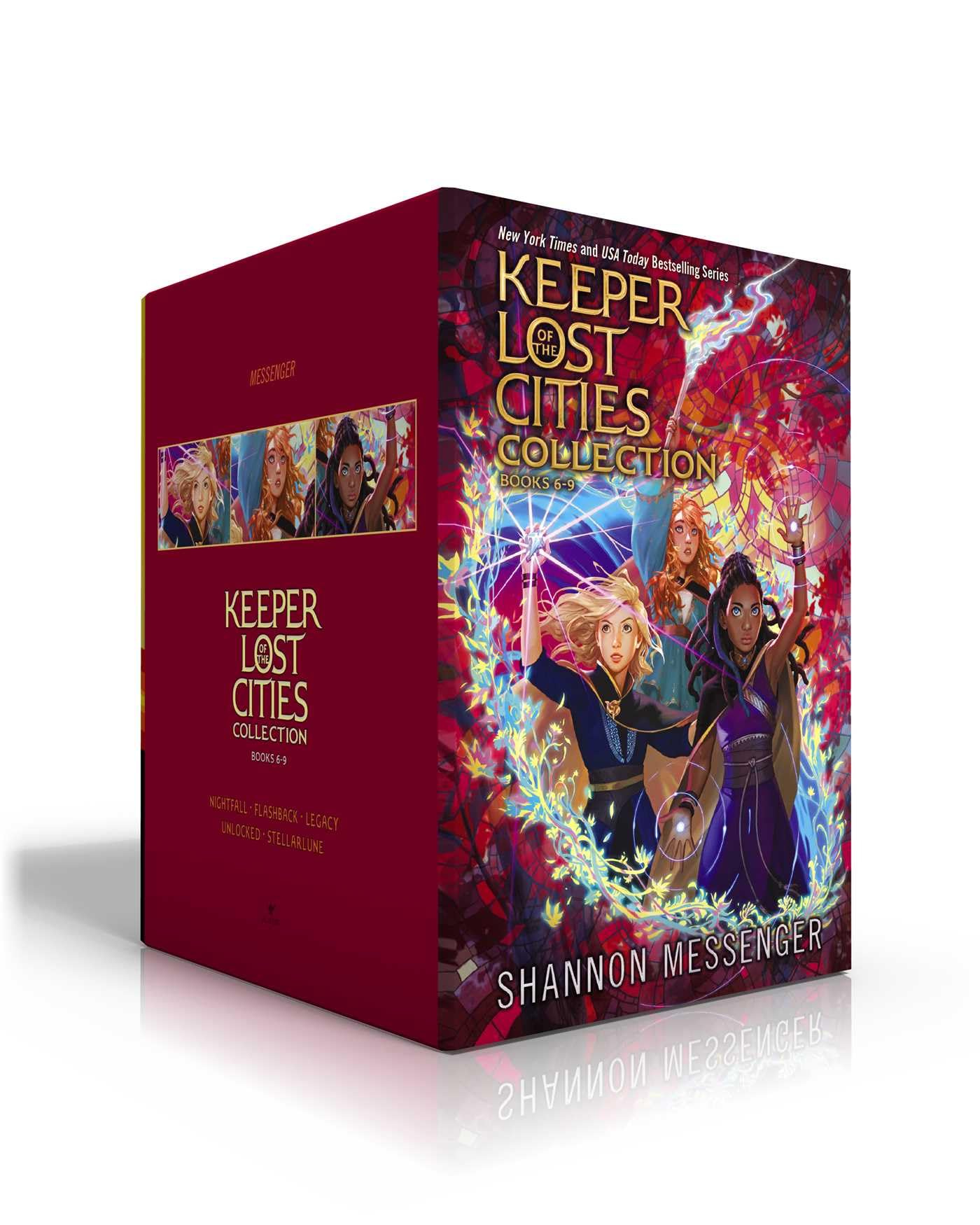 Keeper of the Lost Cities Collection Books 69 (Boxed Set): Nightfall; Flashback; Legacy; Unlocked Book 8.5; Stellarlune,New