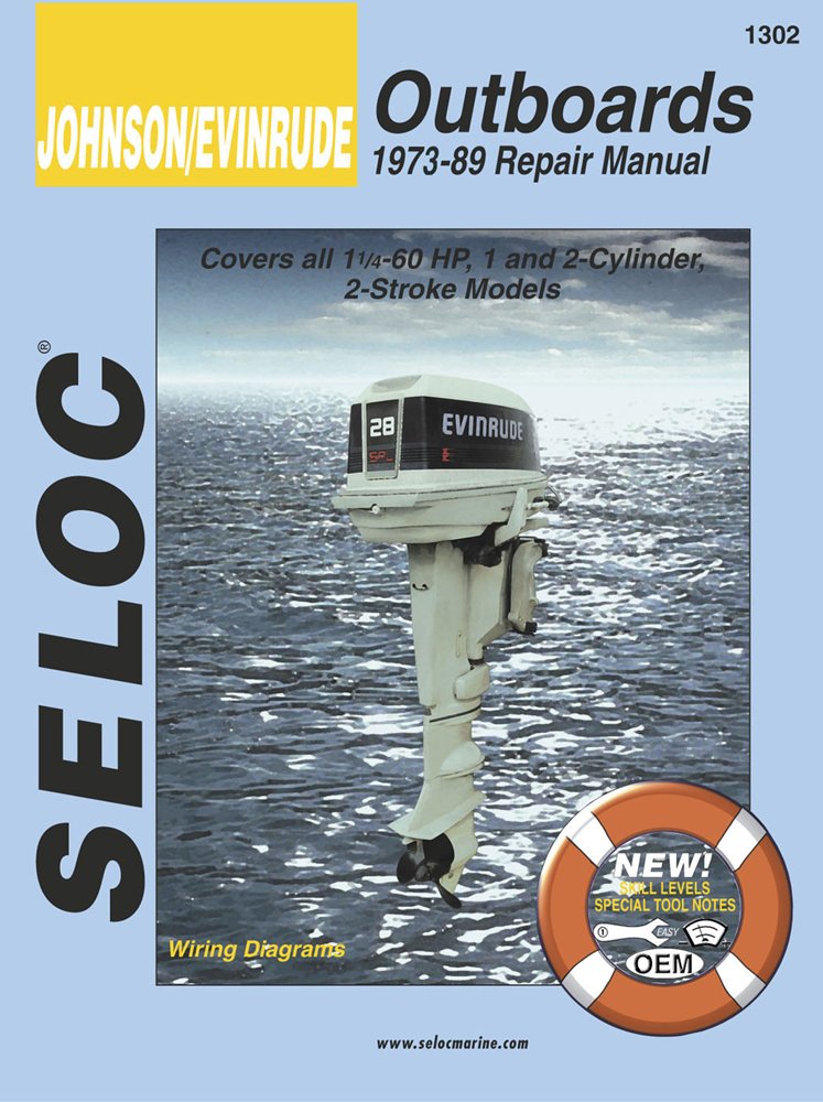 Johnson/Evinrude Outboards 197389 Repair Manual,Used