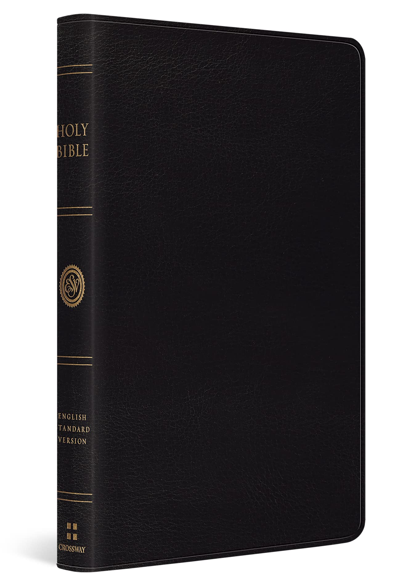 ESV Thinline Bible, Red Letter (Bonded Leather, Black),New