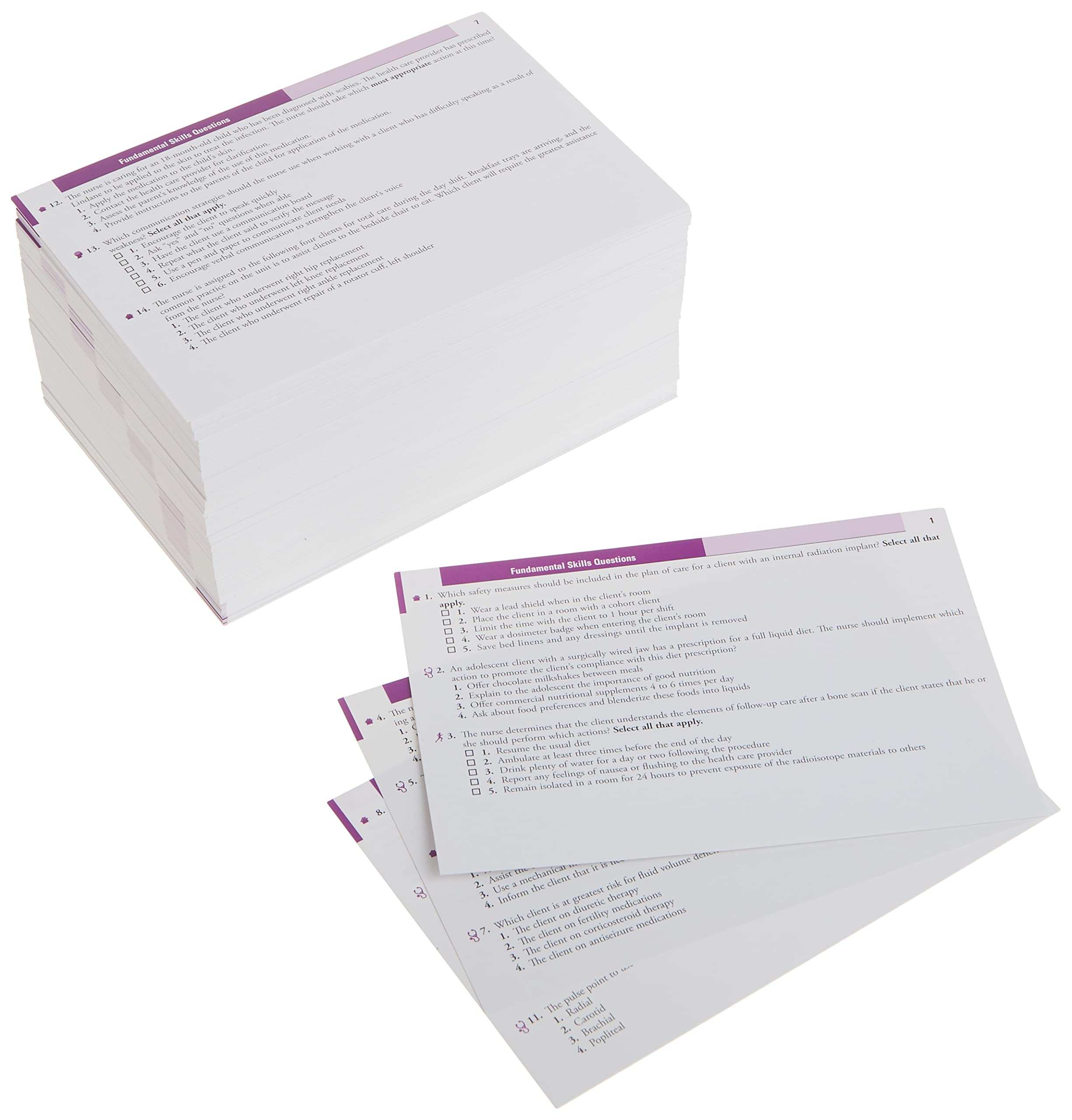 Saunders Q&A Review Cards for the NCLEXPN Examination,Used