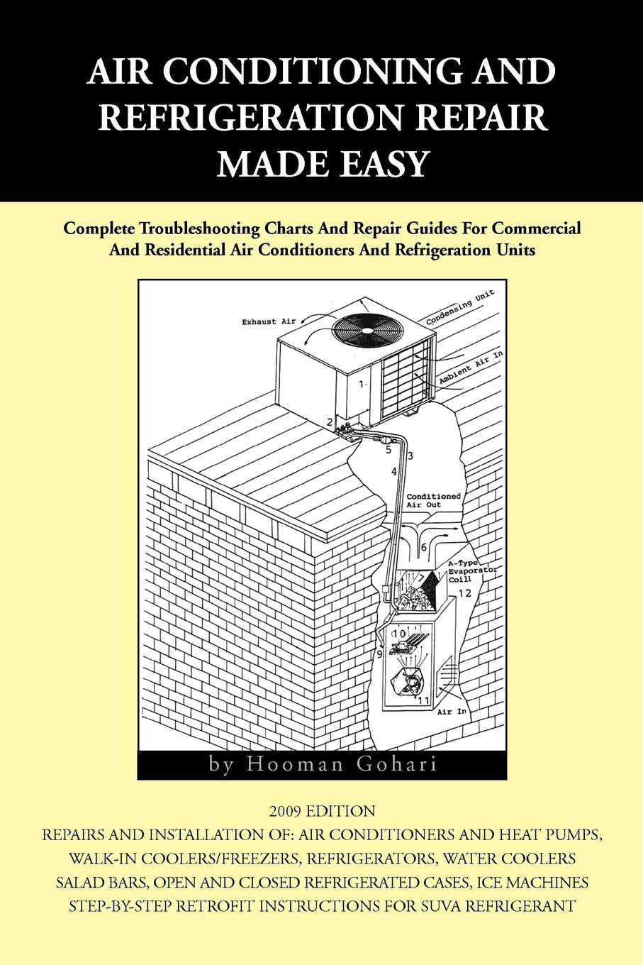 Air conditioning and Refrigeration Repair Made Easy: Complete Troubleshooting Charts And Repair Guides For Commercial,Used
