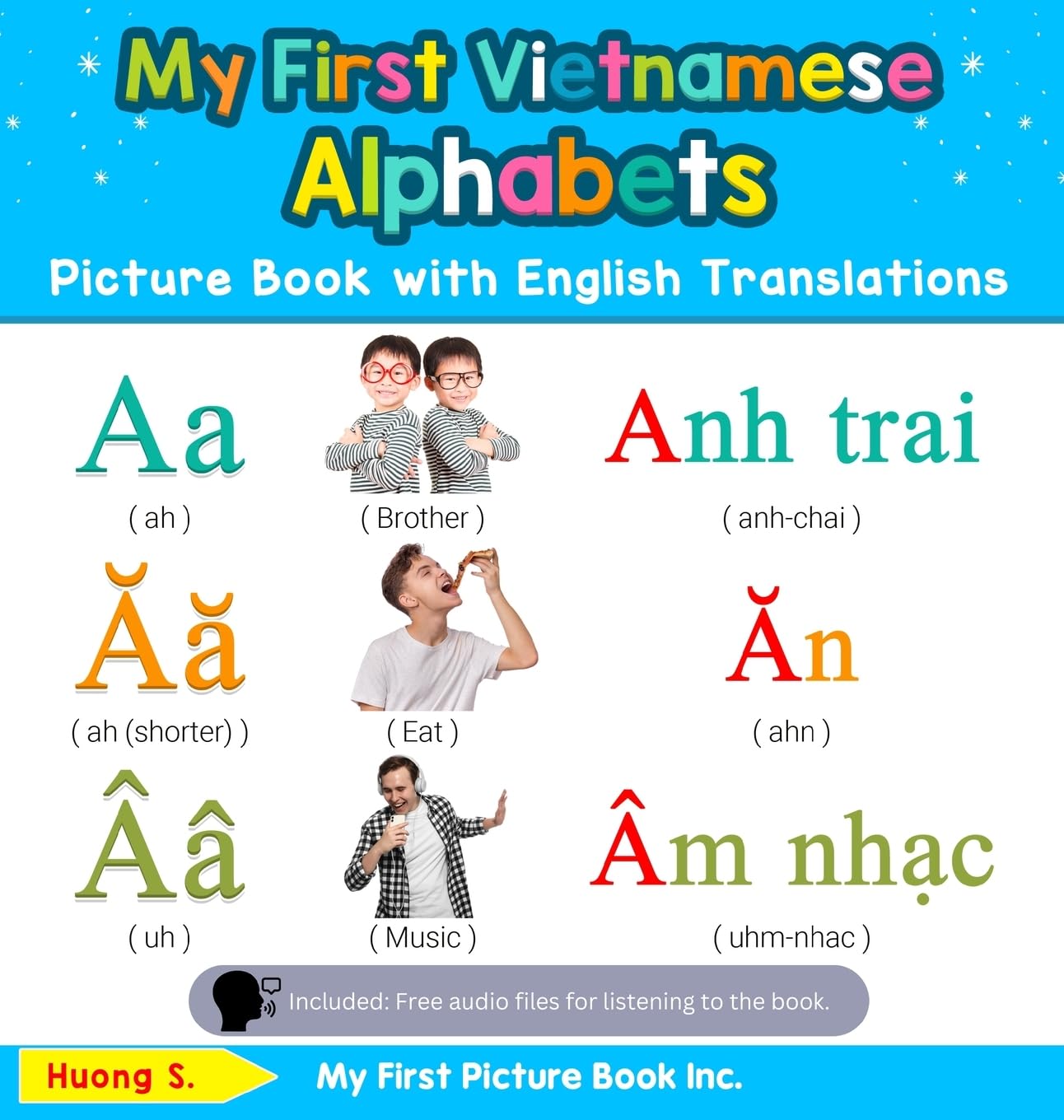 My First Vietnamese Alphabets Picture Book with English Translations: Bilingual Early Learning & Easy Teaching Vietnamese Books ,Used