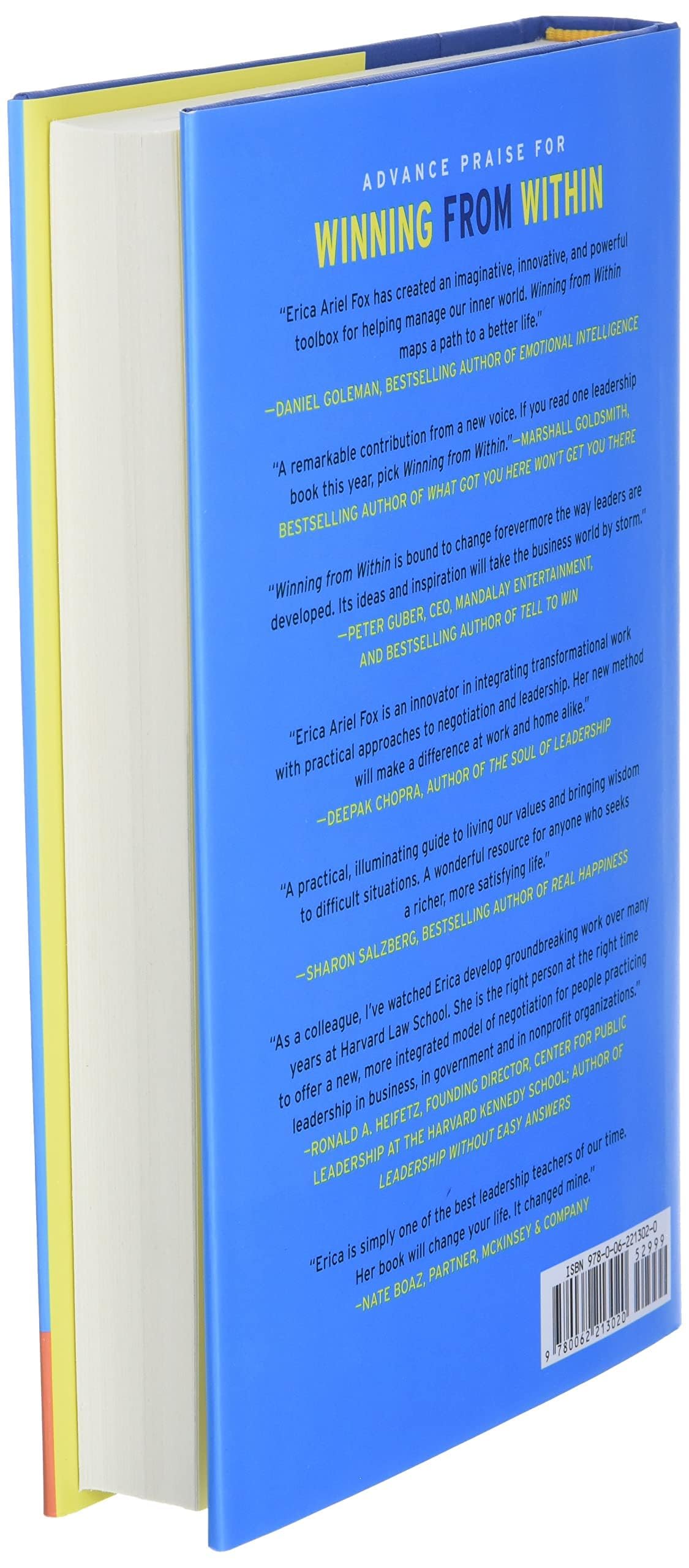 Winning From Within: A Breakthrough Method For Leading, Living, And Lasting Change,Used