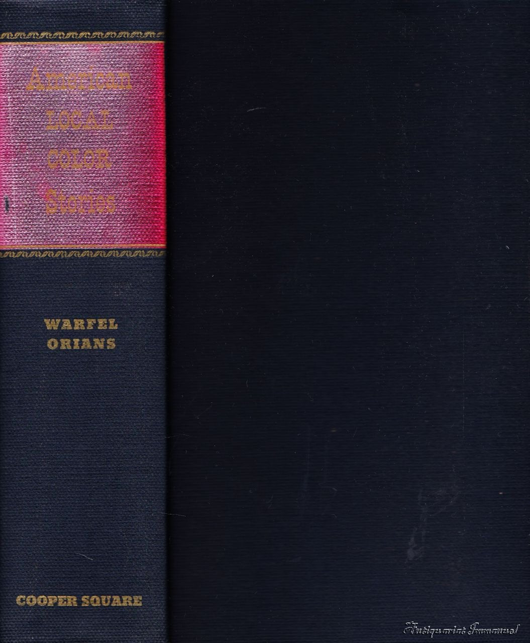 American localcolor stories,Used