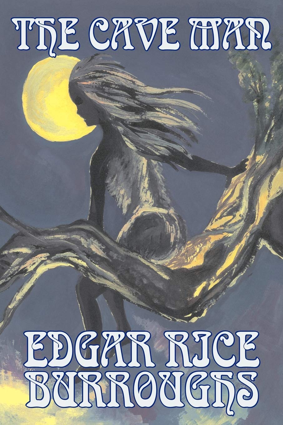 The Cave Man by Edgar Rice Burroughs, Fiction, Fantasy, Action & Adventure,Used