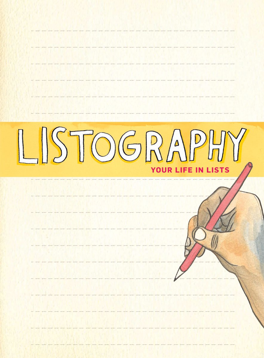 Listography Journal: Your Life In Lists,New