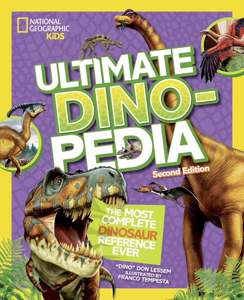 National Geographic Kids Ultimate Dinopedia, Second Edition,Used