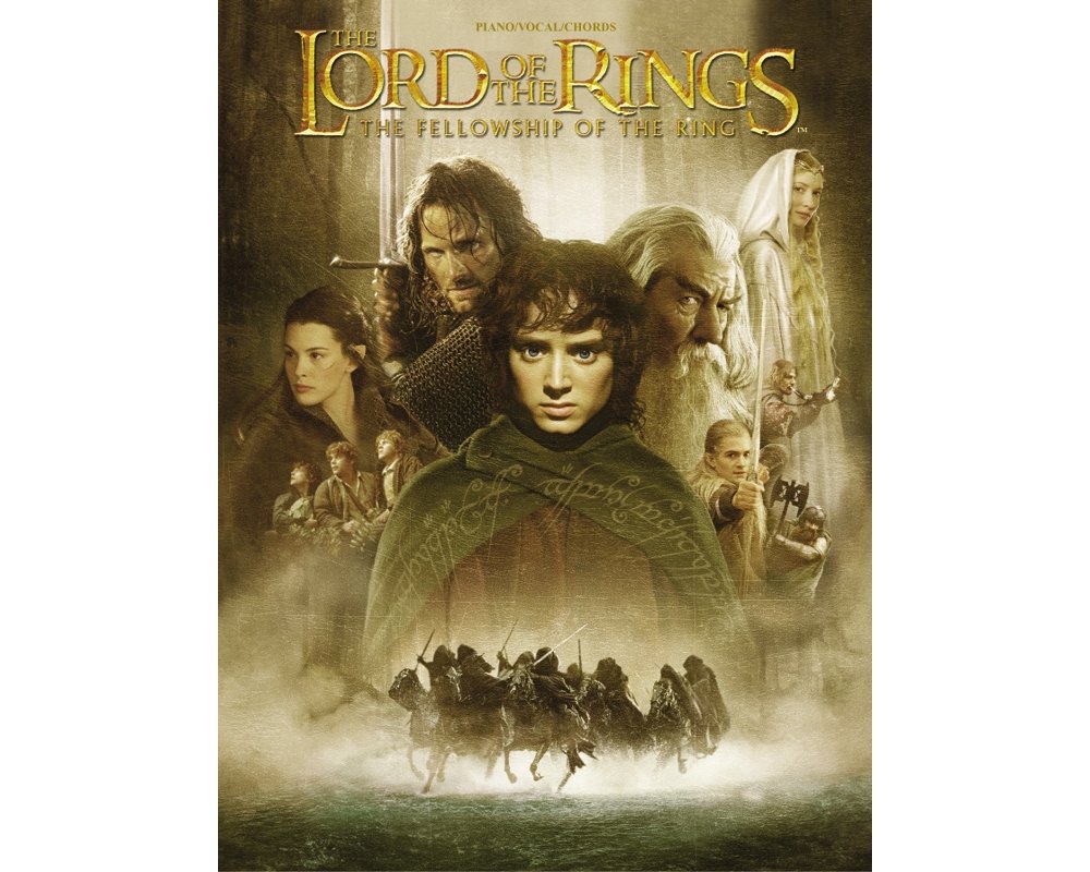 The Lord Of The Rings The Fellowship Of The Ring: Piano/Vocal/Chords