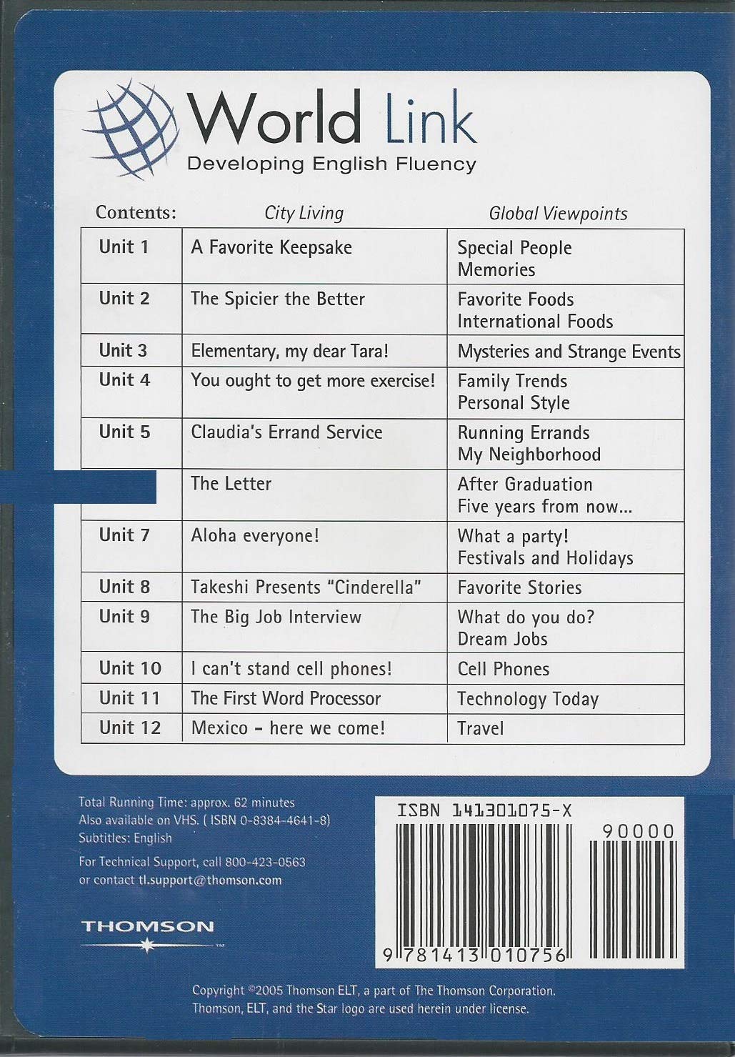 World Link Book 2  DVD,Used