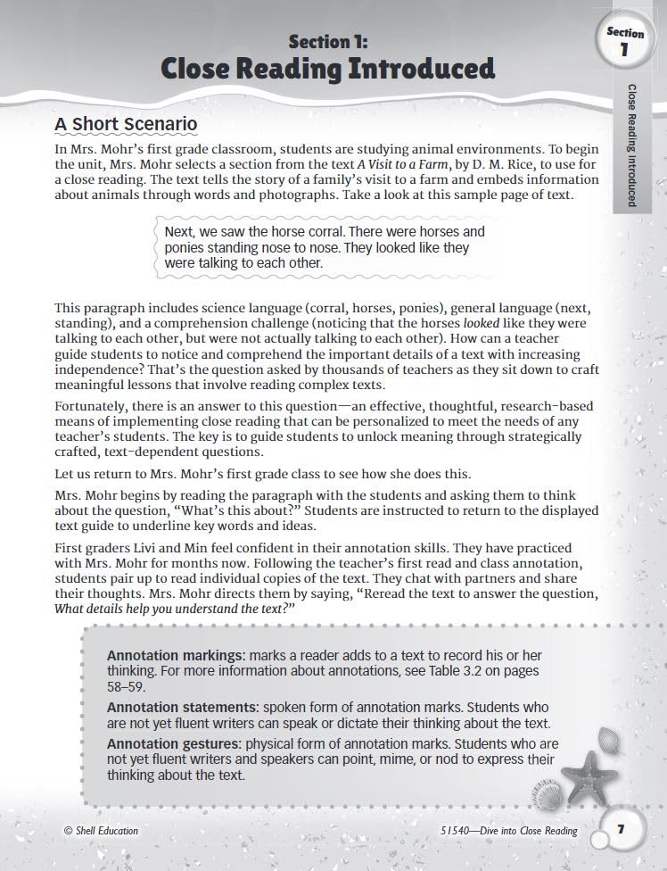 Dive into Close Reading: Strategies for Your K2 Classroom,Used