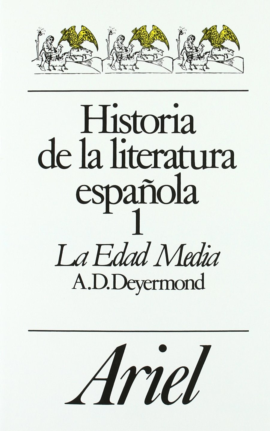 Historia de la literatura espaola, 1. La Edad Media,Used