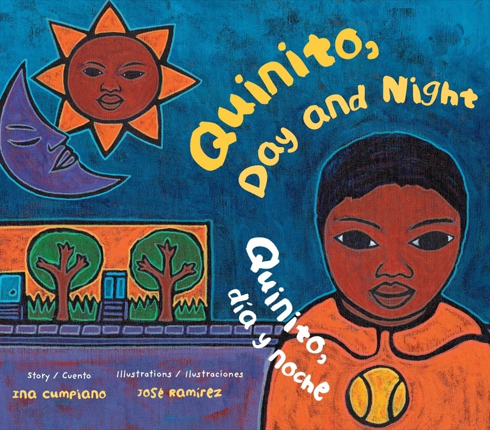 Quinito, Day and Night / Quinito, da y noche (English and Spanish Edition),Used