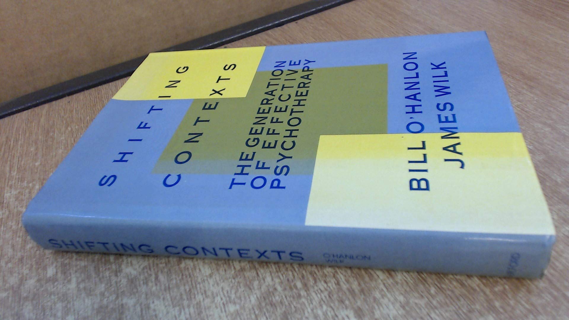 Shifting Contexts: The Generation Of Effective Psychotherapy