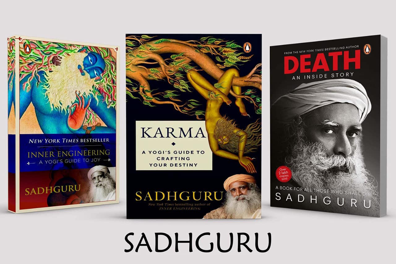 By Sadhguru Inner Engineering And Karma And Death An Inside Story 3 Books Combo,New